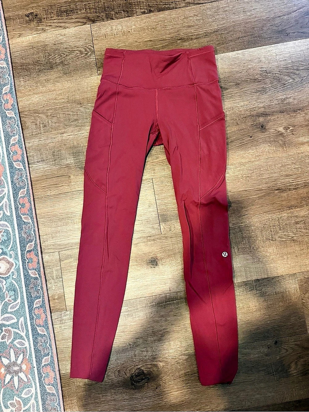lululemon Fast and Free Tight Leggings pink Size 4